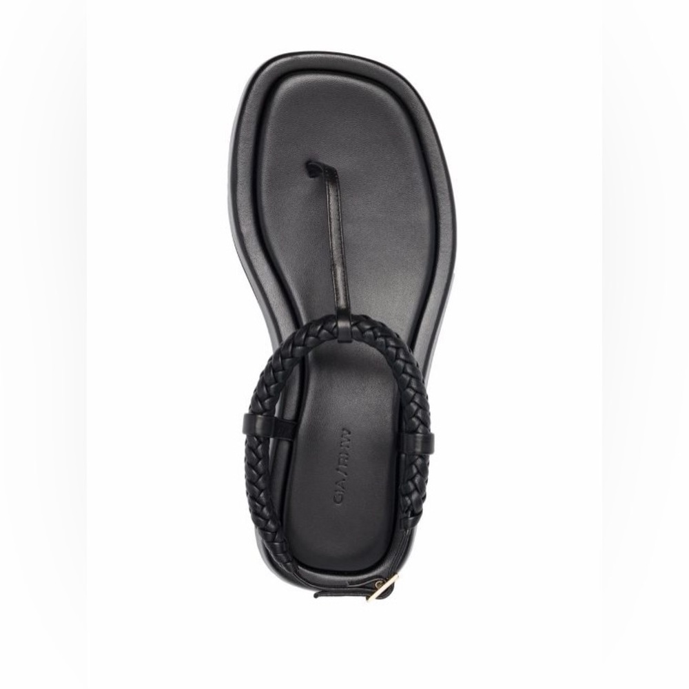 GIABORGHINI x Rosie Huntington-Whiteley thong sandals Black